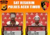 Polres Aceh Timur Kembali Tetapkan 4 WNA Sebagai Tersangka TPPM