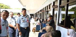 Bakti Sosial TNI AU di Natuna, 50 Warga Terima Layanan Pengobatan Gratis