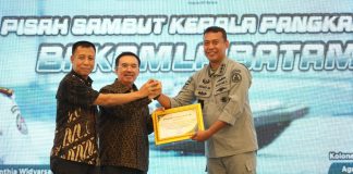 Hadiri Pisah Sambut Kepala Bakamla Batam, BP Batam Harapkan Koordinasi dan Kolaborasi Terus Terjalin