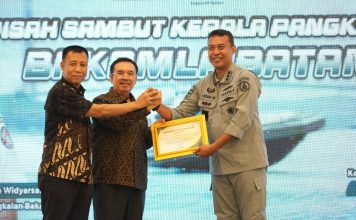 Hadiri Pisah Sambut Kepala Bakamla Batam, BP Batam Harapkan Koordinasi dan Kolaborasi Terus Terjalin