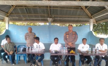 RDP Layanan PDAM Tirta Lihou di Hadiri Kapolsek Tanah Jawa , Capai Tiga Kesepakatan Penting