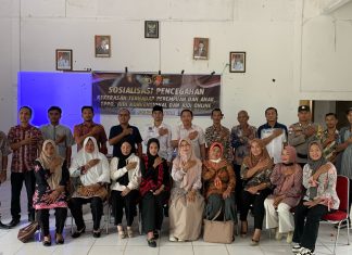 Polres Natuna Gelar Sosialisasi Pencegahan Kekerasan terhadap Perempuan dan Anak, TPPO, serta Judi di Desa Sungai Ulu