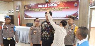 Kapolres Simalungun Tinjau Pendaftaran Calon Anggota Polri 2025