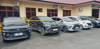 Tak Butuh Waktu Lama, Polres Langkat Ungkap Kasus Penggelapan 14 Mobil Rental