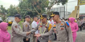 Kapolres Simalungun Gelar Kunjungan Kerja dan Beri Arahan di Polsek Tanah Jawa