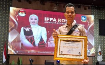 Ikut Sukseskan Pilkada 2024, SMSI Kepri Dapat Penghargaan dari KPU Kepri