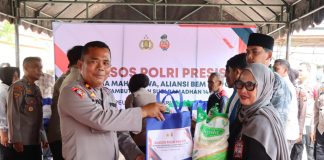 Kapolres Aceh Timur Laksanakan Baksos Polri Presisi Bersama BEM dan Wartawan Sambut Ramadhan 1446 H