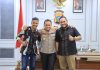 Kapolres Asahan Terima Audiensi Ketua HMI Cabang Asahan dan Ketua SAPMA IPK Kabupaten Asahan