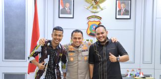 Kapolres Asahan Terima Audiensi Ketua HMI Cabang Asahan dan Ketua SAPMA IPK Kabupaten Asahan