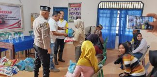 Jum’at Barokah, Polsek Perdagangan Laksanakan Bakti Sosial dan Penyaluran Sembako