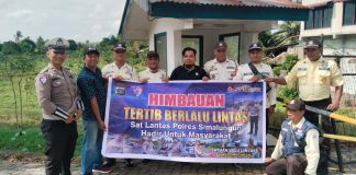 Sat Lantas Polres Simalungun Gelar Penyuluhan Keselamatan Lalu Lintas Untuk Satpam PT Bridgestone