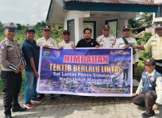 Sat Lantas Polres Simalungun Gelar Penyuluhan Keselamatan Lalu Lintas Untuk Satpam PT Bridgestone