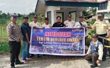 Sat Lantas Polres Simalungun Gelar Penyuluhan Keselamatan Lalu Lintas Untuk Satpam PT Bridgestone