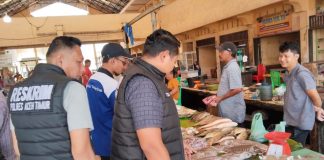 Satgas Pangan Polres Aceh Timur Pastikan Bapokting Cukup di Bulan Ramadhan