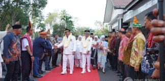 Iringan Marhaban Sambut Kedatangan Bupati dan Wakil Bupati Asahan