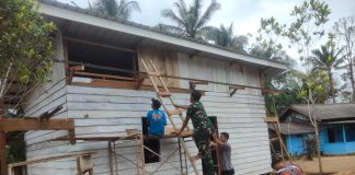 TMMD ke-123, Personel Kodim 0318/Natuna Antusias Bekerja Saat Puasa