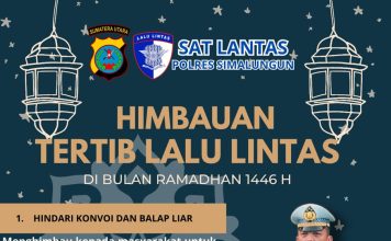 Kasat Lantas Polres Simalungun Keluarkan Imbauan Tertib Lalu Lintas Selama Ramadhan 1446 H