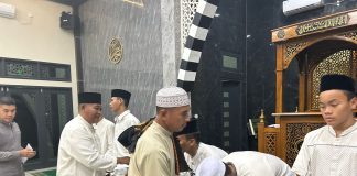Dihari Ke-3 Khataman Al-Quran Semakin Ramai di Hadiri Porsonel Polres Lingga