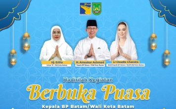 Amsakar Achmad Undang Masyarakat Batam Buka Puasa Bersama di Rumah KDA
