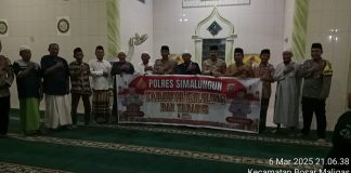 Wakapolres Simalungun Sambangi Masjid di Bosar Maligas