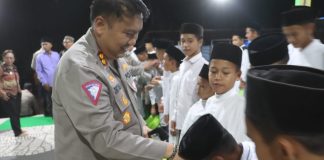 Bakti Religi Polri, Kapolres Simalungun Gelar Safari Ramadha di Pondok Pesantren Dzhunnurain
