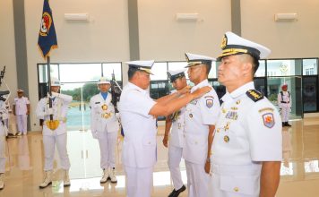 REGENERASI TONGKAT KOMANDO, DANLANTAMAL IV PIMPIN SERTIJAB DANLANAL RANAI