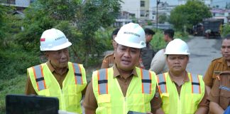 Wakil Bupati Asahan Tinjau Pelaksanaan Pemeliharaan Ruas Jalan Bernilai 5 Miliar