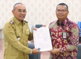 Bupati Simalungun Hadiri Kegiatan Entry Meeting BPK RI