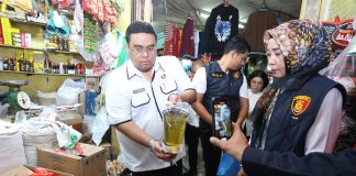 Pastikan Tidak Ada Kecurangan, Tim Satgas Pangan Polda Sumut Sidak MINYAKITA di Pasar Medan