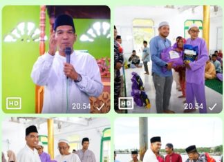 Safari Ramadhan di Benan, Wabup Lingga Sampaikan Program Listrik 24 Jam dan Solusi Telekomunikasi