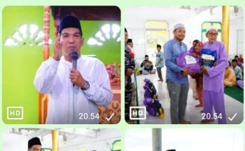 Safari Ramadhan di Benan, Wabup Lingga Sampaikan Program Listrik 24 Jam dan Solusi Telekomunikasi