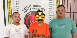 Polsek Perdagangan Amankan Pengedar Narkoba Beserta Barang Bukti