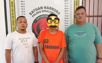Polsek Perdagangan Amankan Pengedar Narkoba Beserta Barang Bukti