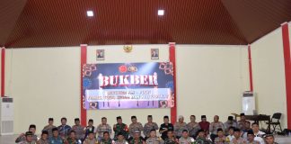 Mempererat 3 Pilar Kamtibmas, Polres Natuna Gelar Buka Puasa Bersama TNI-Polri dan Kepala Desa