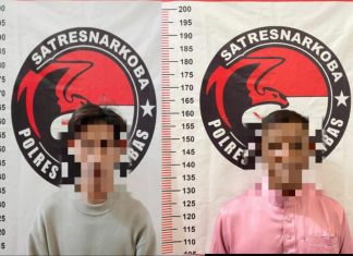 Satresnarkoba Polres Anambas Tangkap Dua Pria Dengan Barang Bukti Sabu