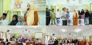 Dharma Wanita Persatuan Kabupaten Lingga Bagikan 83 Paket Sembako untuk Tenaga Honorer di Atas 50 Tahun