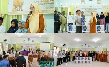 Dharma Wanita Persatuan Kabupaten Lingga Bagikan 83 Paket Sembako untuk Tenaga Honorer di Atas 50 Tahun