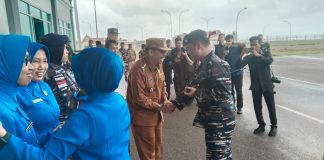 PENYAMBUTAN DANLANAL RANAI OLEH FORKOPIMDA NATUNA DAN PRAJURIT LANAL RANAI