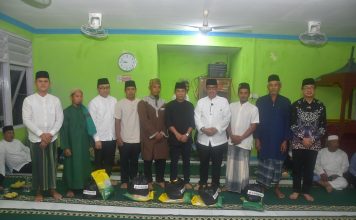 Dipimpin Langsung Wabup Jarmin, BRK Syariah Berbagi Berkah Ramadan, Salurkan 51 Paket Sembako di Air Lengit