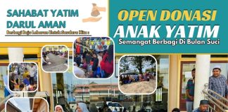 Sahabat Yatim Darul Aman Galang Sumbangan untuk Anak Yatim Menjelang Lebaran