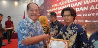 Wakil Bupati Hadiri Rakor Tahapan Pemilu 2024