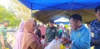 Lanud Raden Sadjad Ikuti Bazar Murah TNI Serentak di 37 Provinsi, Sambut Idul Fitri 1446 H