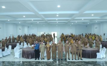 Bupati Asahan Wakil Ikuti Penyerahan SPPT PBB P2 Tahun 2025
