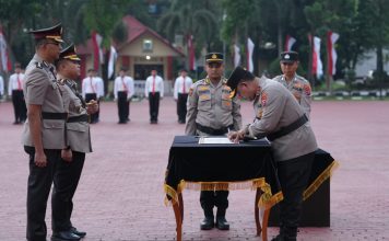 Polres Simalungun Dipimpin Wajah Baru, AKBP Marganda Aritonang Siap Tingkatkan Profesionalisme Pengamanan Kamtibmas