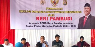 Penguatan Ideologi Pancasila dan Wawasan Kebangsaan di Bandar Lampung