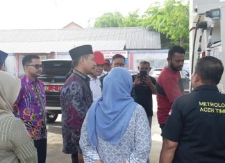 Wabup Aceh Timur Pantau Harga Komoditi di Pasar Idi Rayeuk