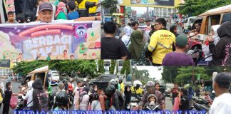 LPPA Pematangsiantar – Simalungun Berbagi Takjil, Andrew Panjaitan,ST : Rasa Peduli Harus di Implementasikan LPPA