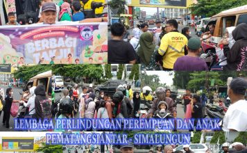 LPPA Pematangsiantar – Simalungun Berbagi Takjil, Andrew Panjaitan,ST : Rasa Peduli Harus di Implementasikan LPPA