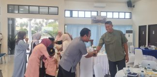 Idul Fitri, Danlanud dan Ketua PIA Ardhya Garini Gelar Open House