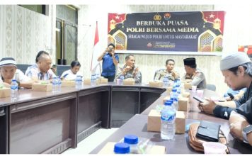 Polres Natuna Gelar Buka Puasa Bersama Wartawan, Pererat Sinergi untuk Kondusifitas Wilayah